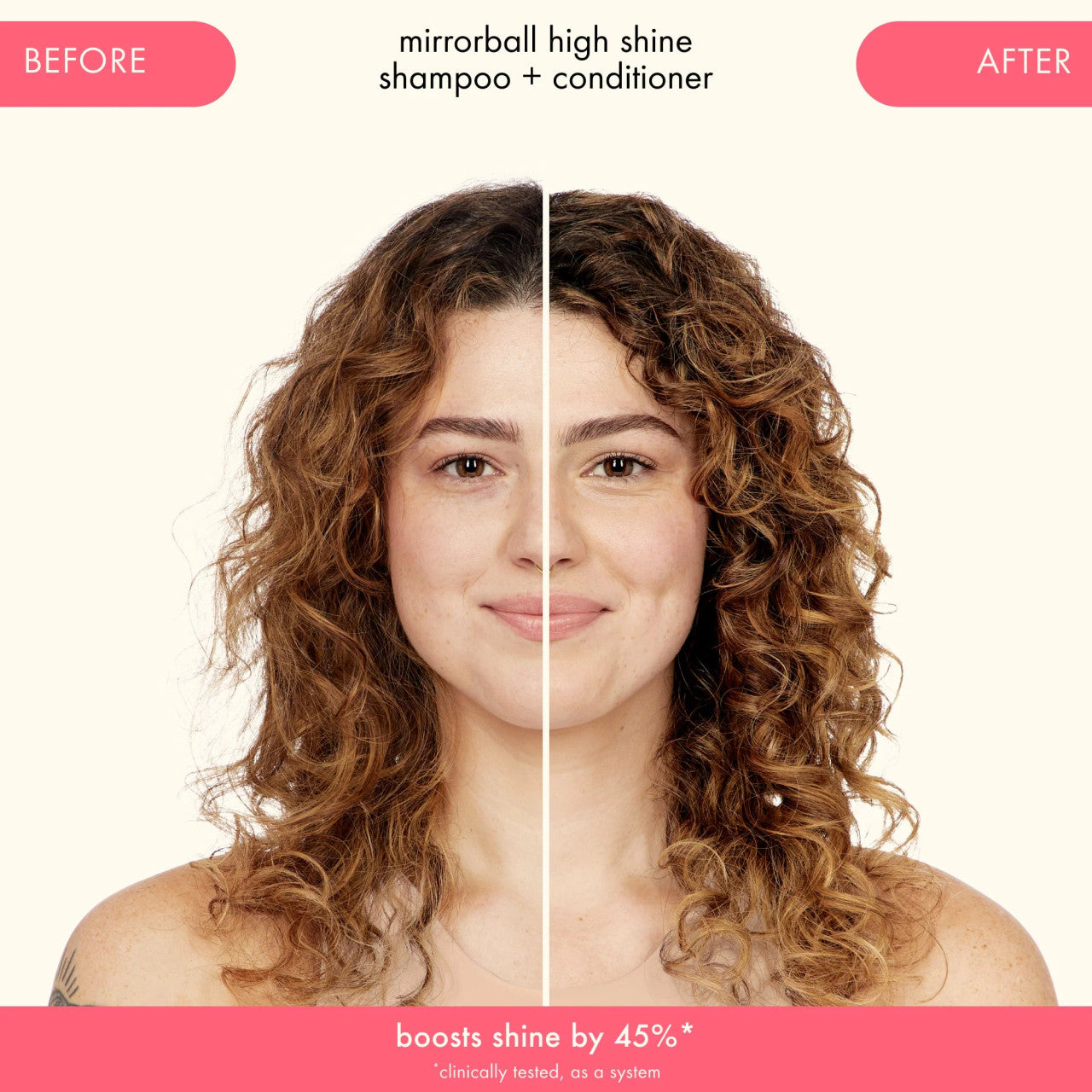 mirrorball high shine + protect antioxidant shampoo
