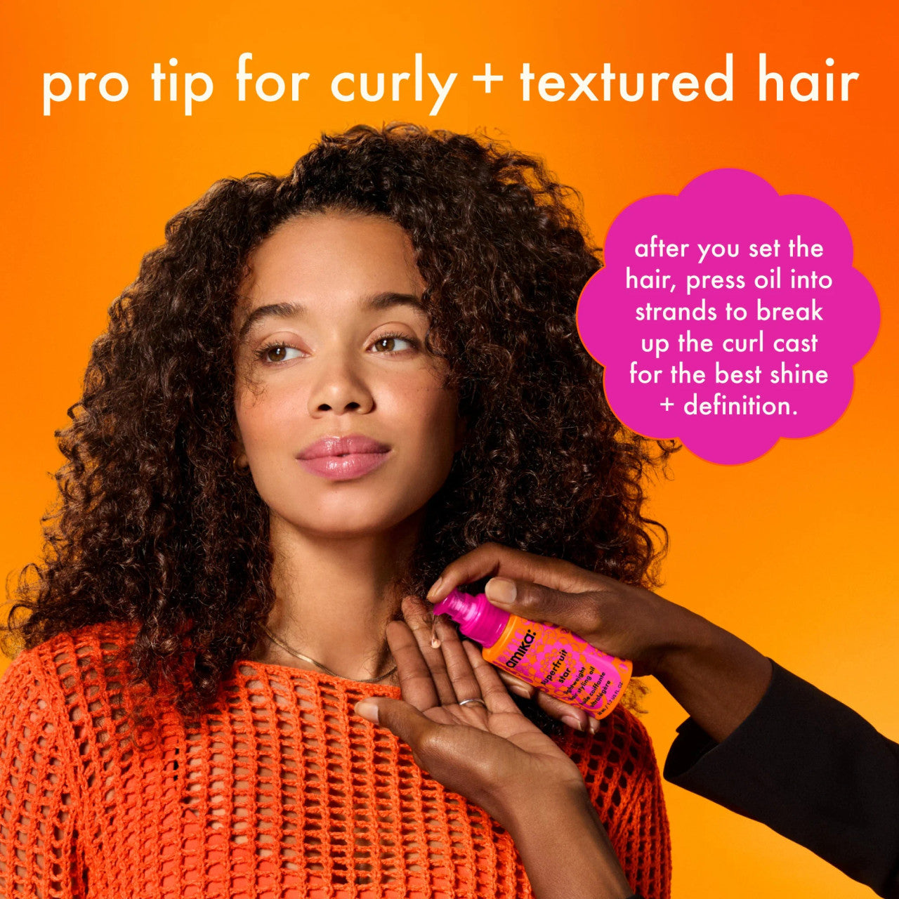 superfruit star lightweight hair styling oil