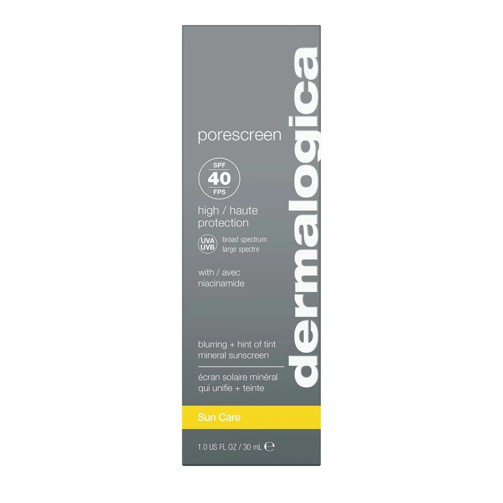porescreen mineral sunscreen spf40
