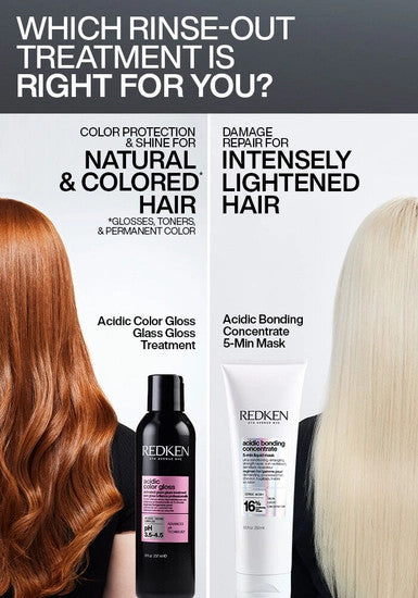 Acidic Color Gloss Activated Glass Gloss Treatment