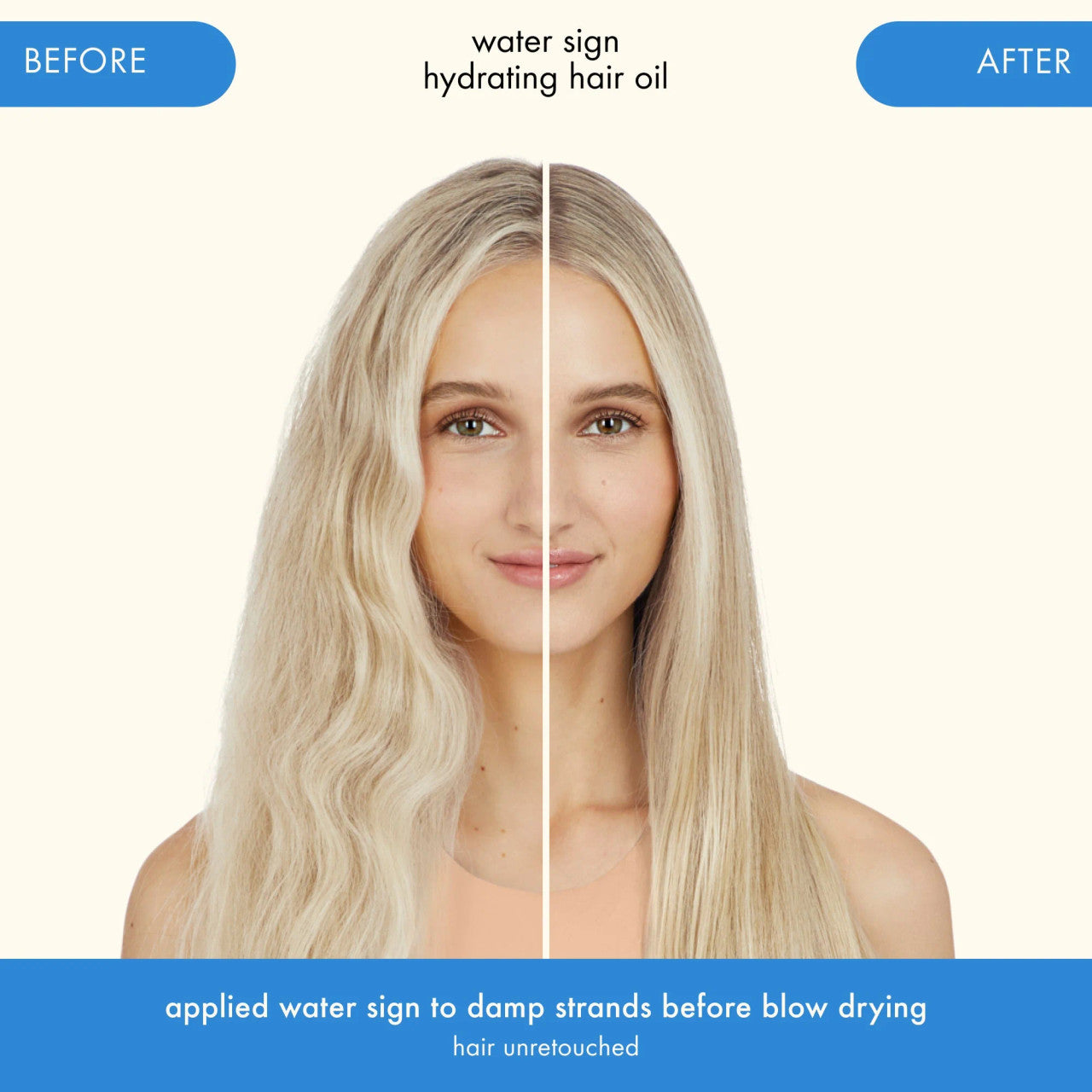 water sign hydrating hair oil