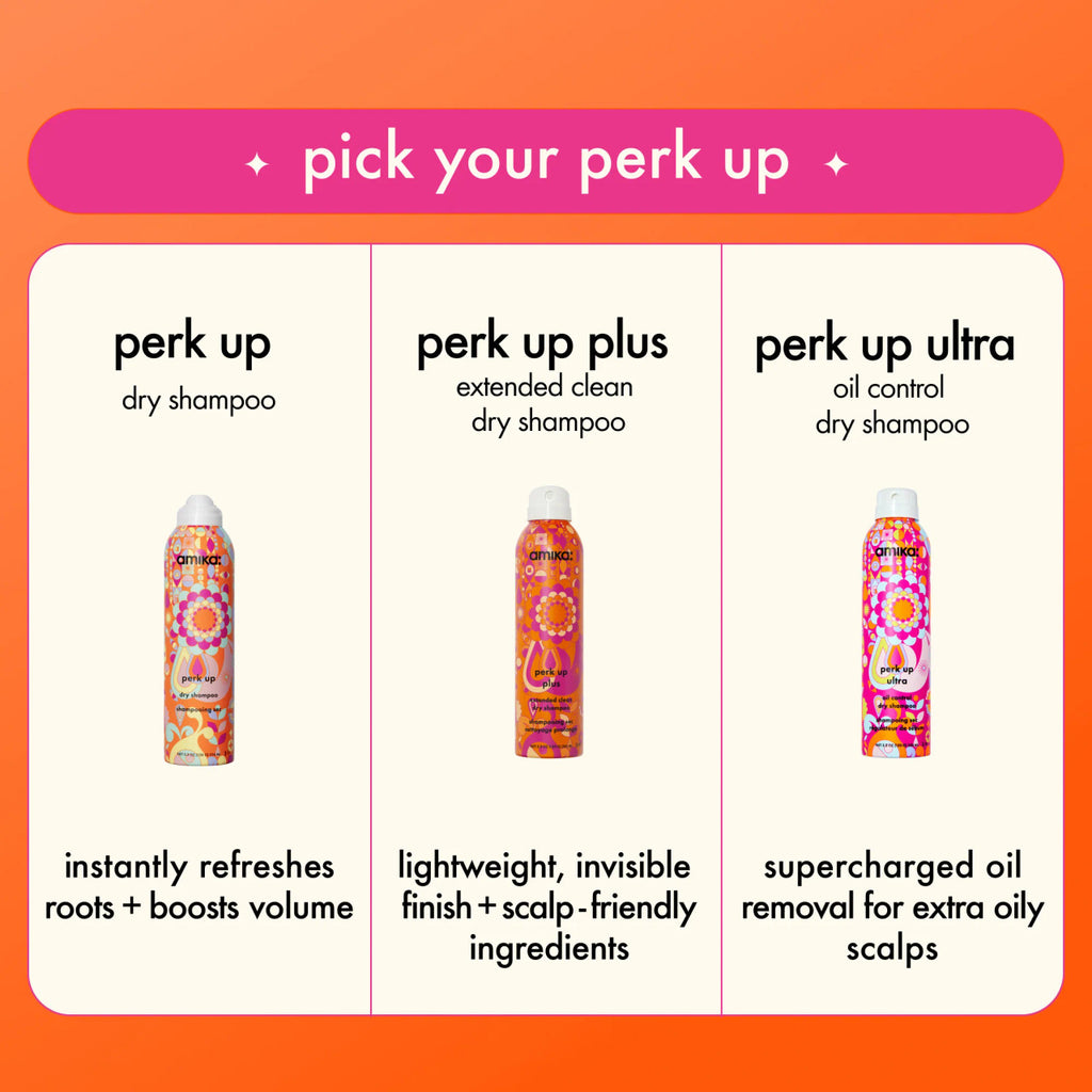 perk up plus extended clean dry shampoo