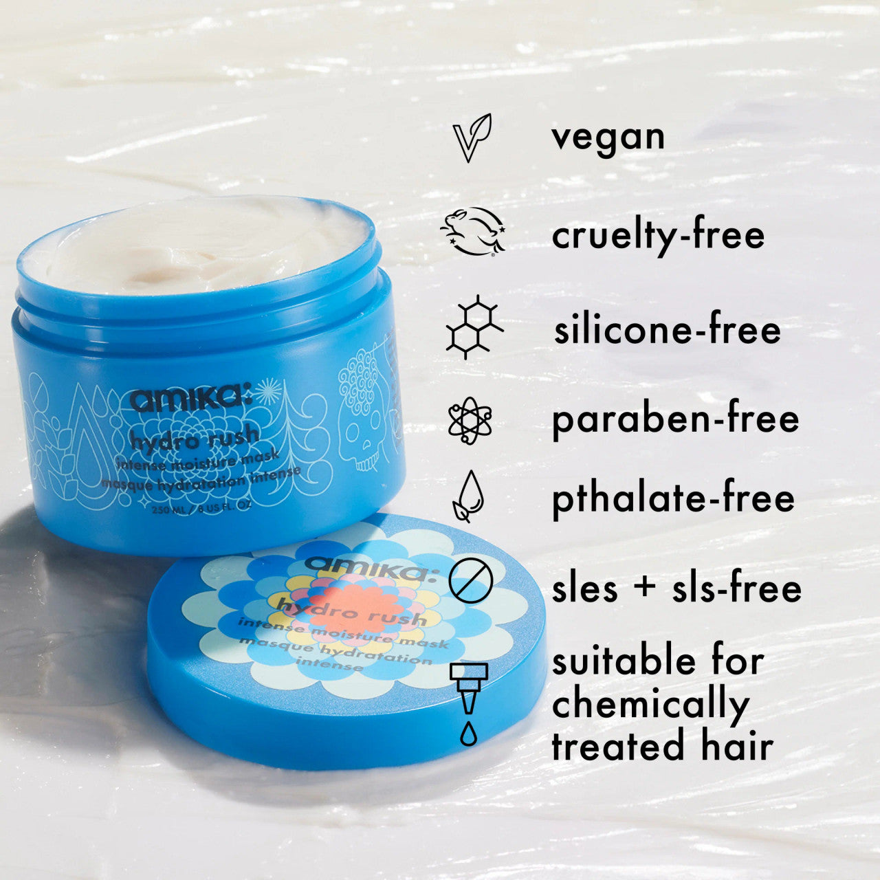 hydro rush intense moisture hair mask