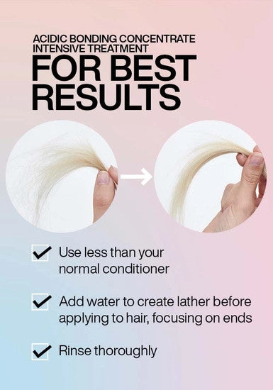 Acidic Bonding Concentrate Sulfate Free Conditioner for Damaged Hair