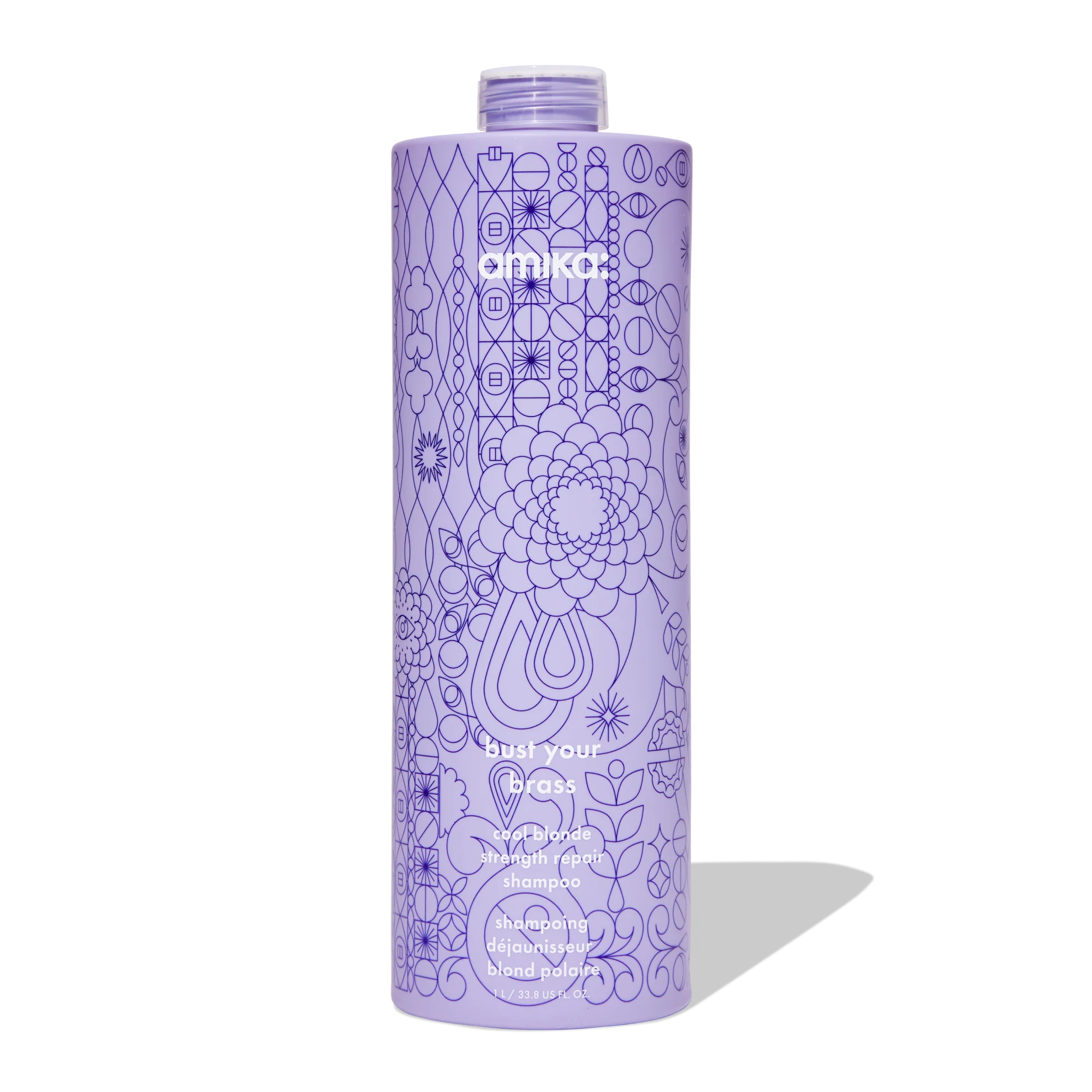 bust your brass cool blonde repair shampoo