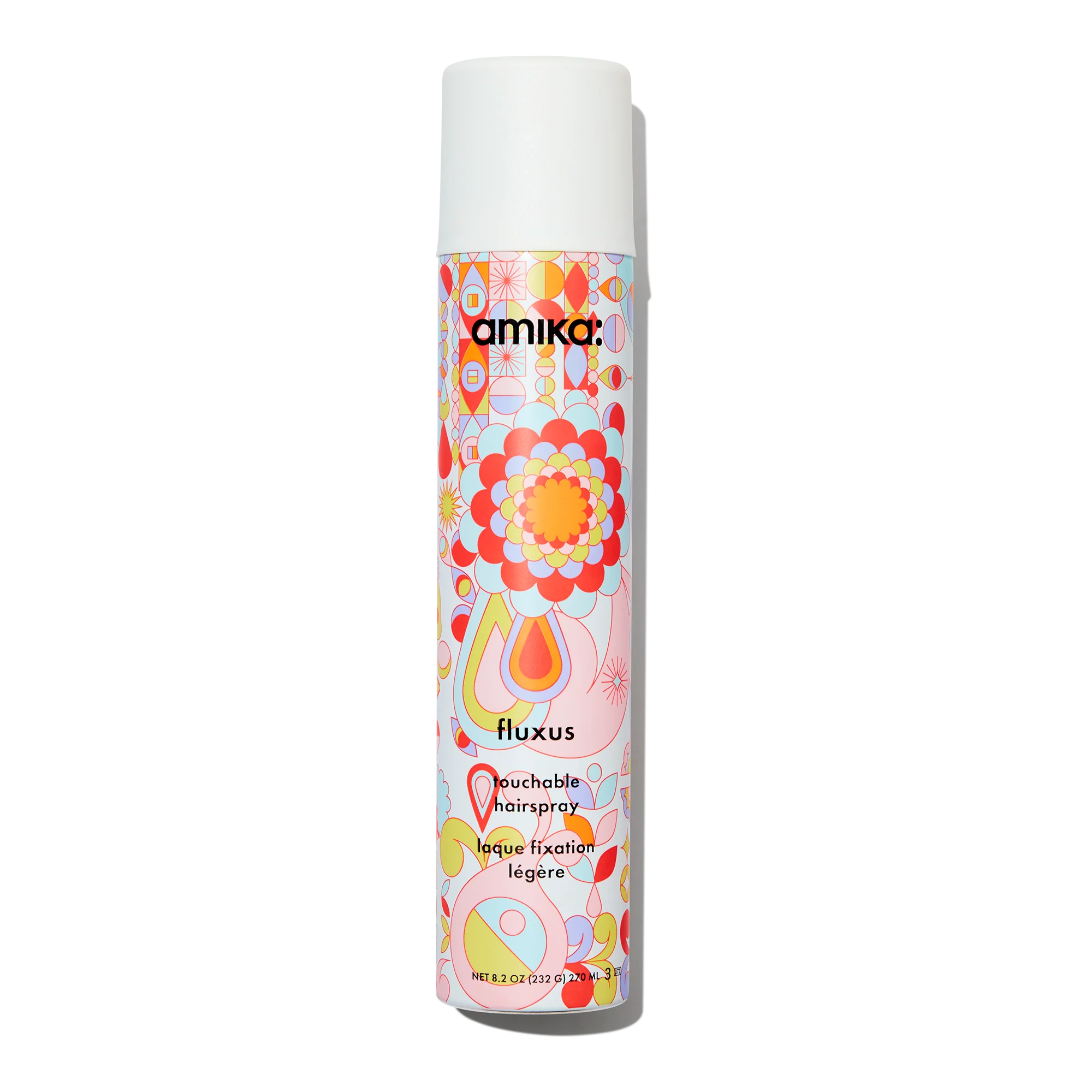 fluxus touchable, flexible hold hairspray