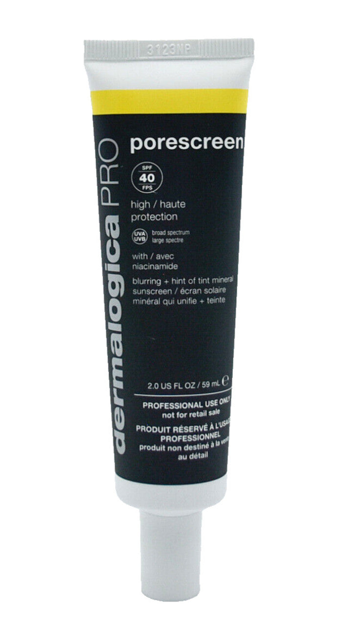 porescreen mineral sunscreen spf40