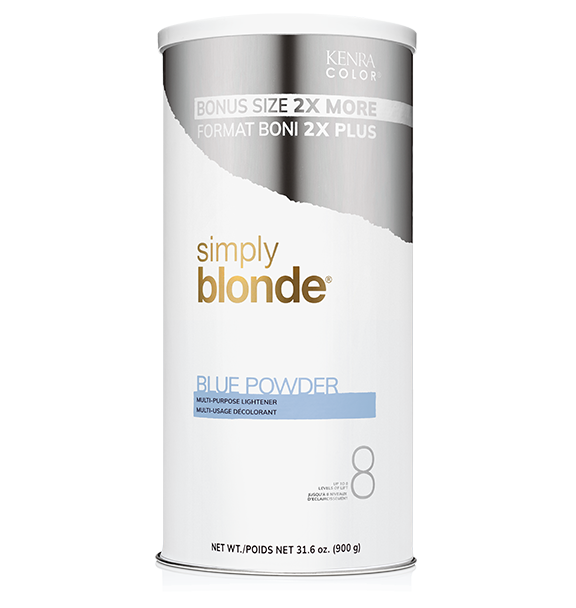 Simply Blonde Blue Powder Lightener