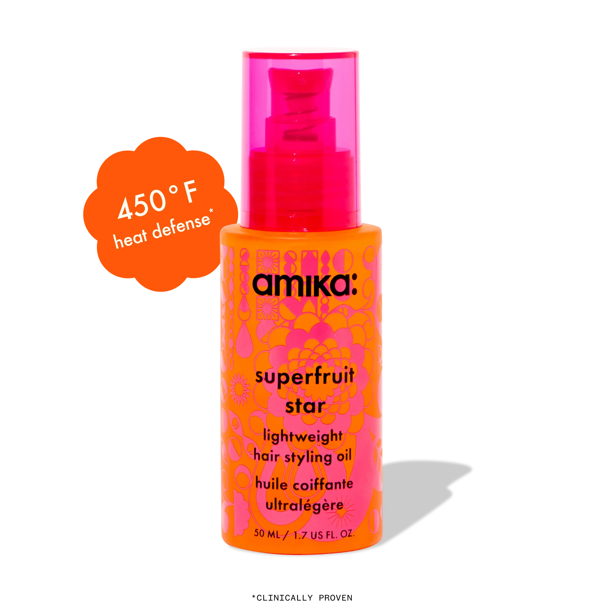 superfruit star lightweight hair styling oil
