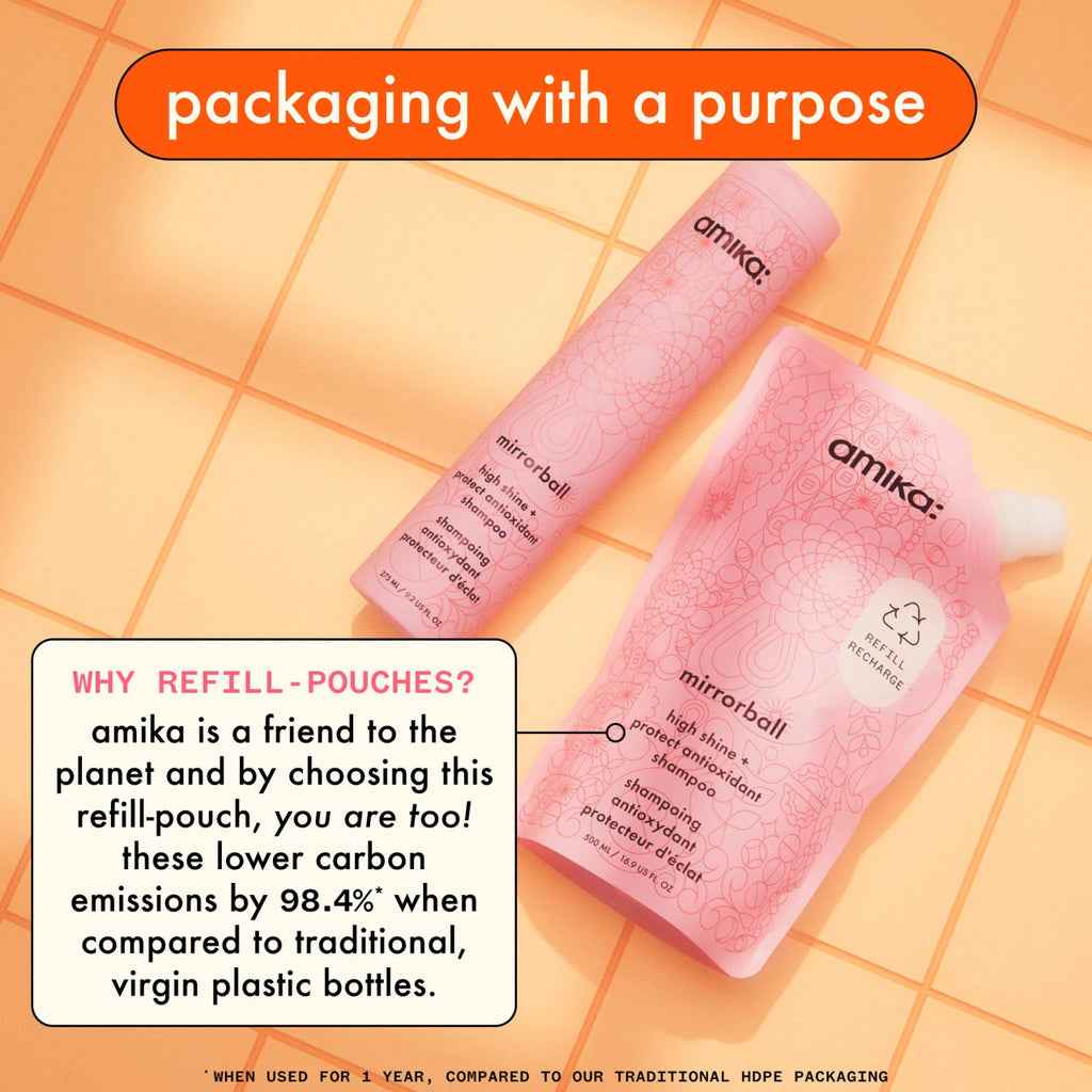 mirrorball high shine + protect antioxidant shampoo