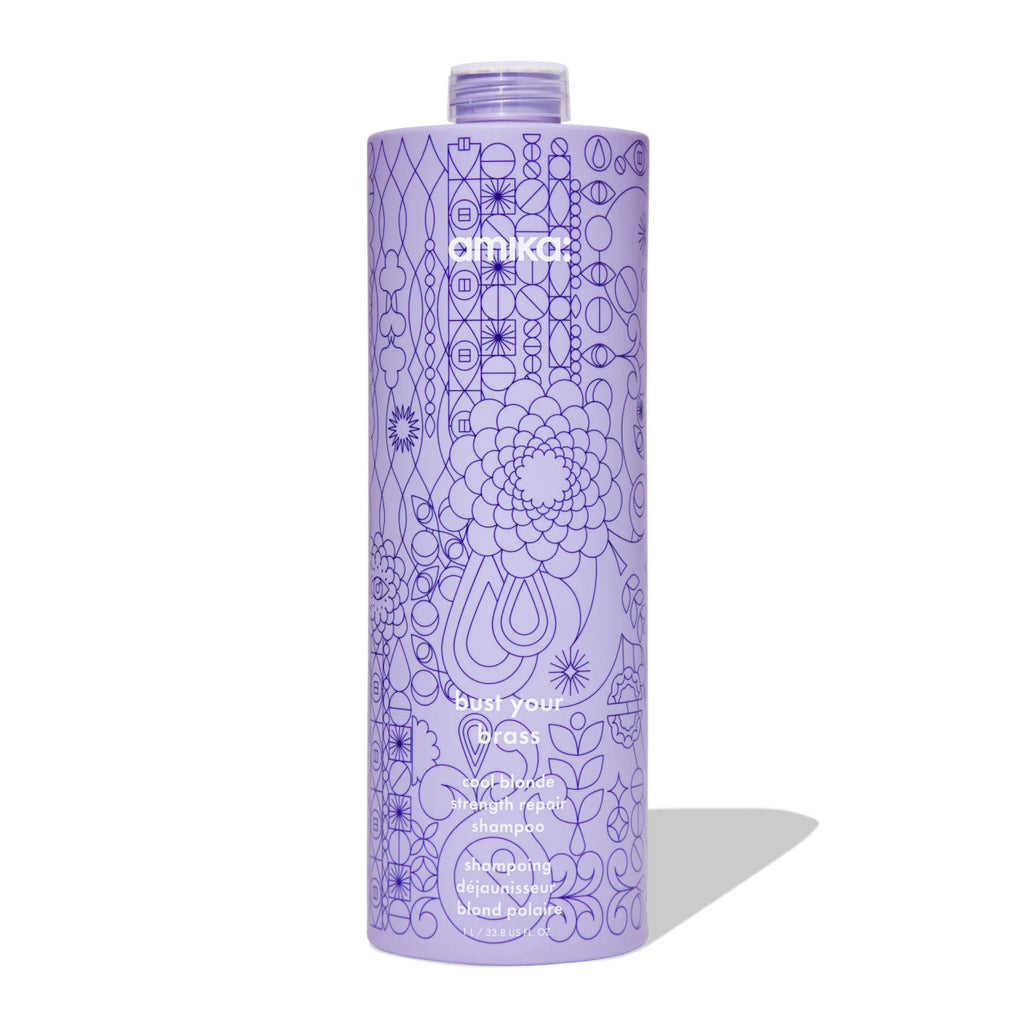 bust your brass cool blonde repair shampoo