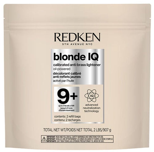 BLONDE IQ™ 9+ Calibrated Anti-Brass Lightener
