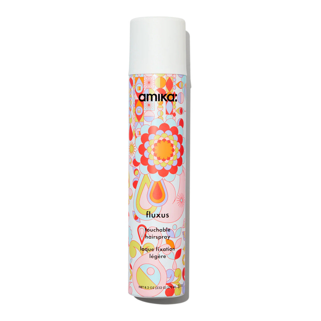 fluxus touchable, flexible hold hairspray