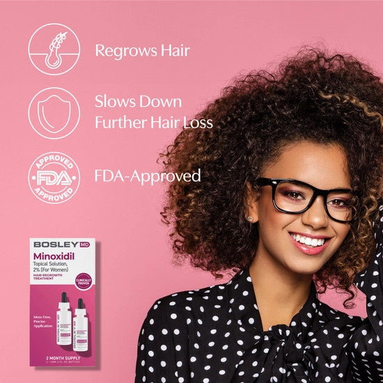 Womens Hair Re-growth Treatment 2% Dropper