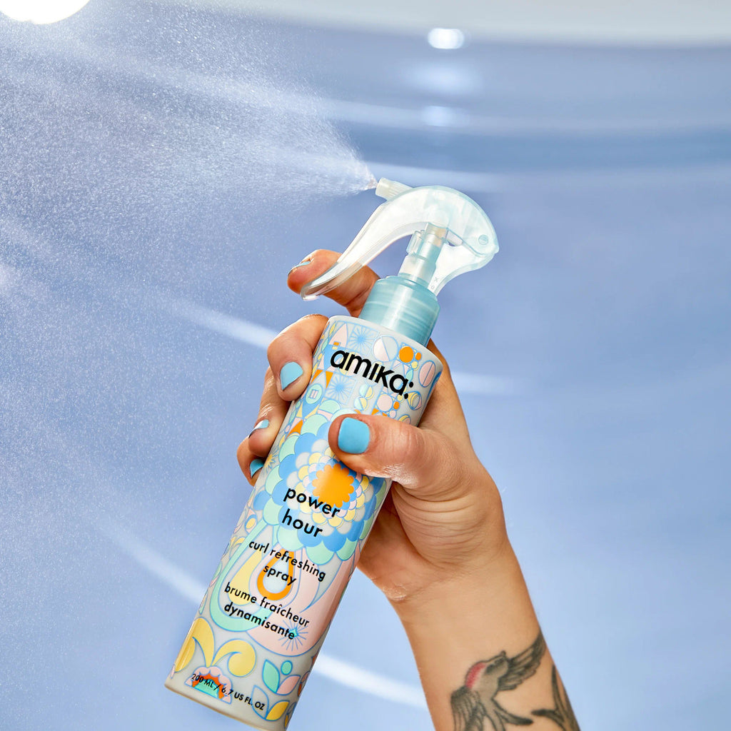 power hour curl refreshing spray