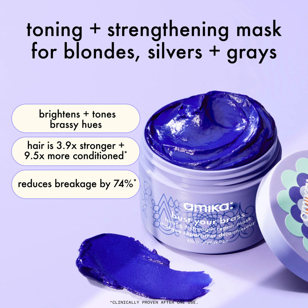 bust your brass toning + strength repair mask