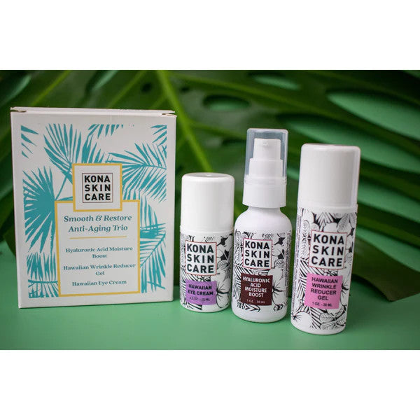 Smooth and Restore: Anti-Aging Trio
