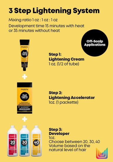 Curl Lights Step 2: Lightening Accelerator System, 1 oz.