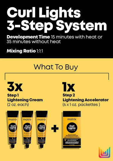 Curl Lights Step 2: Lightening Accelerator System, 1 oz.