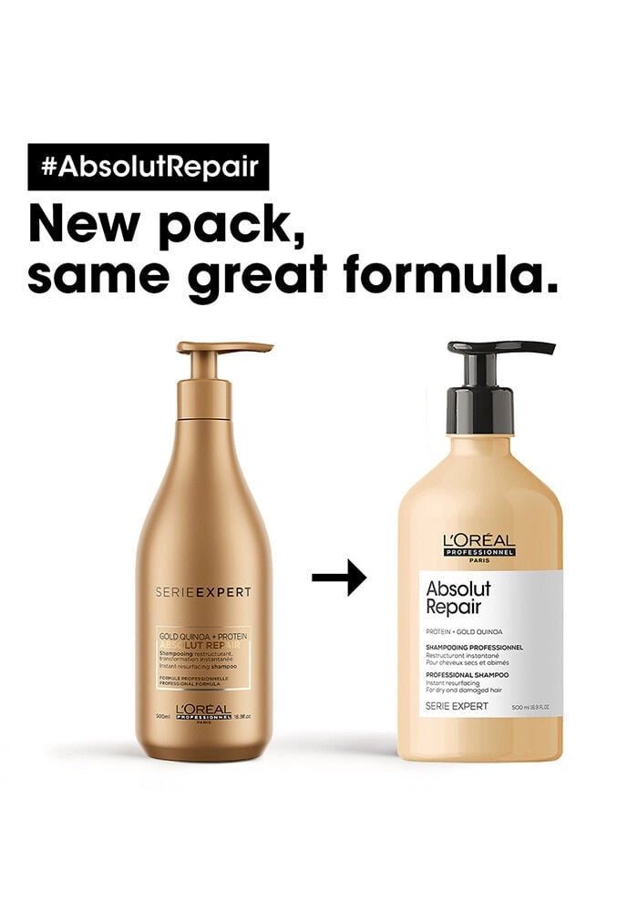 Serie Expert Absolut Repair Shampoo for Damaged Hair