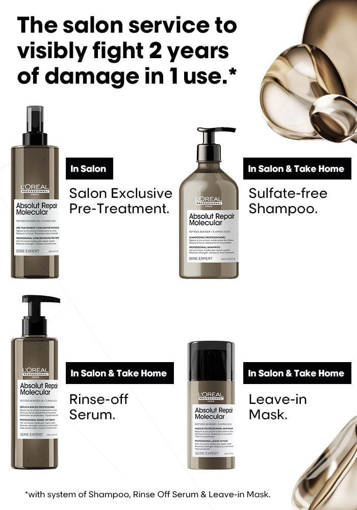 Serie Expert Absolut Repair Molecular Sulfate-Free Shampoo