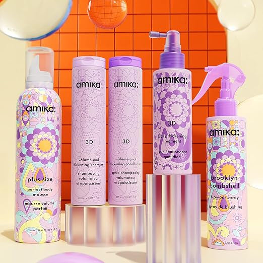 3D hair thickening treatment voluminous hair
