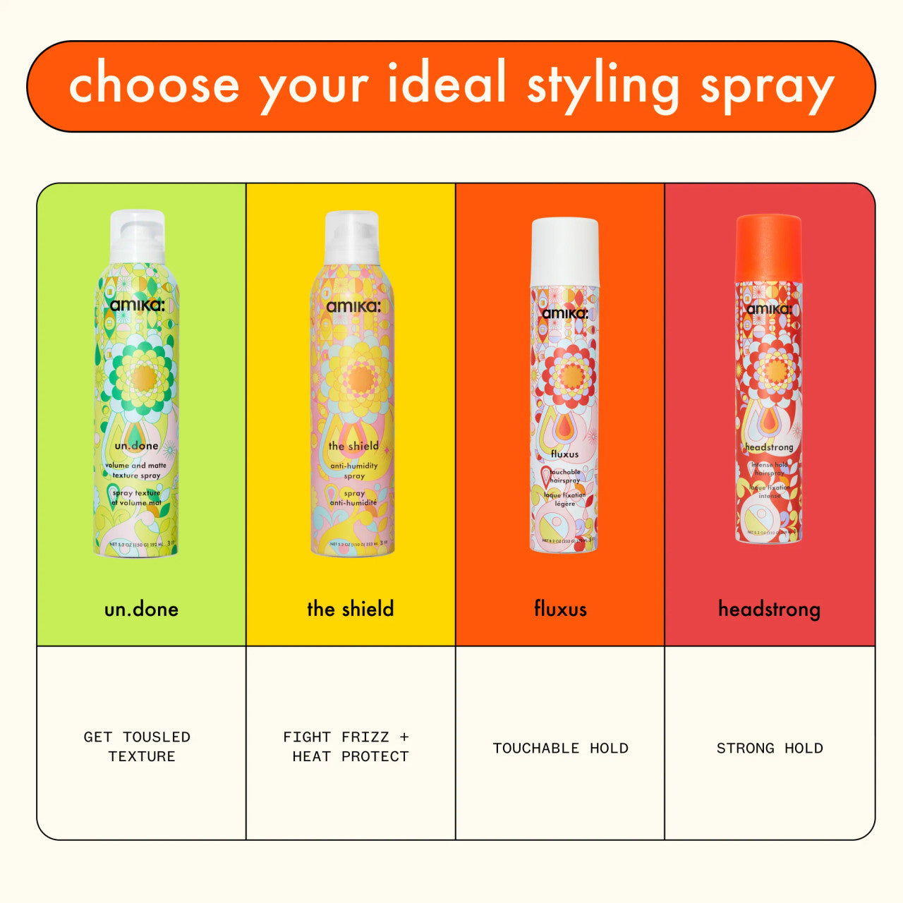 fluxus touchable, flexible hold hairspray