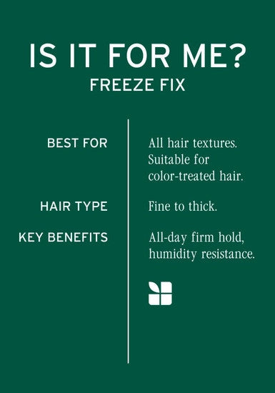 Freeze Fix Humidity-Resistant Hairspray