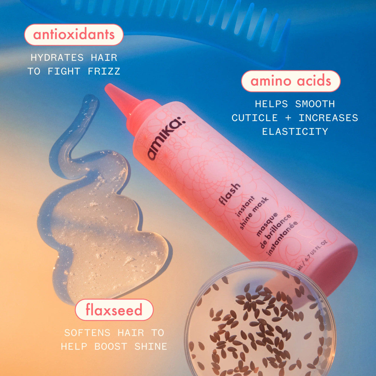 flash instant shine mask