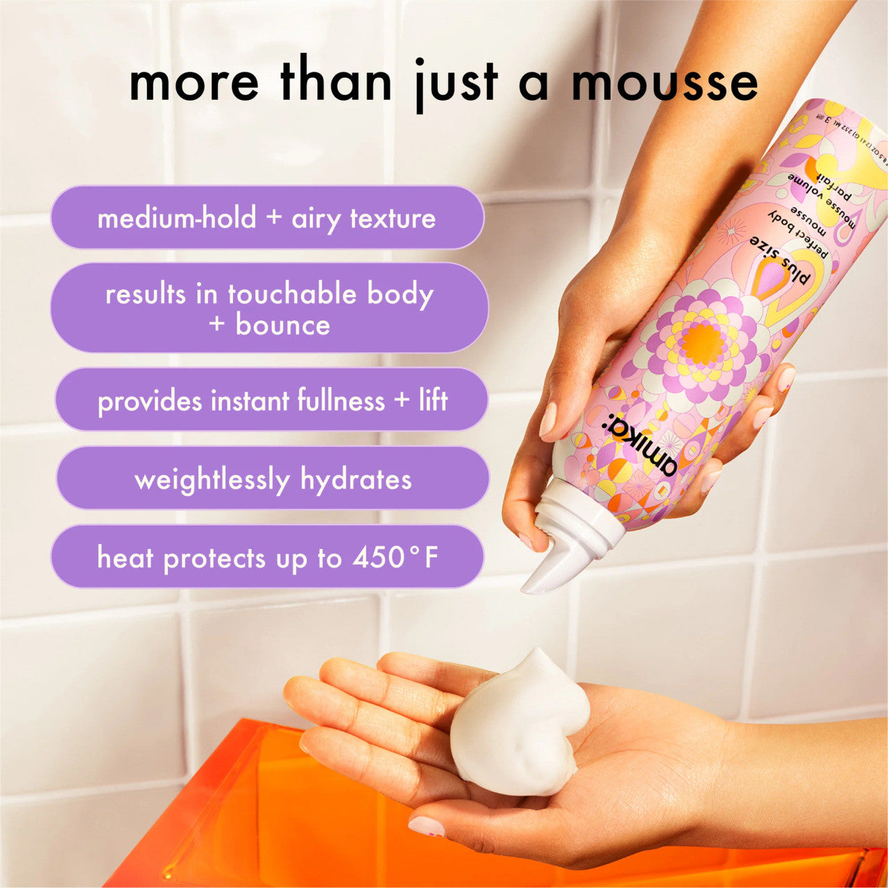 plus size perfect body hair mousse