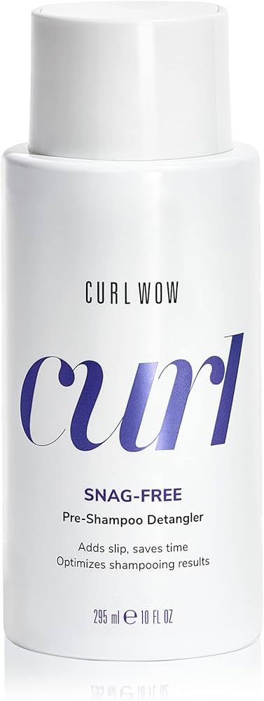 Snag-Free Pre-Shampoo Detangler For Curly Hair