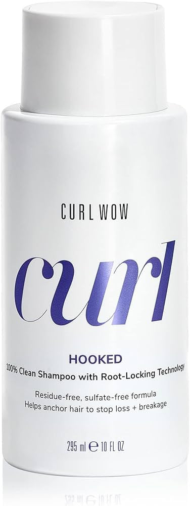 Curl Hooked 100% Clean Shampoo with Root-Locking Technology