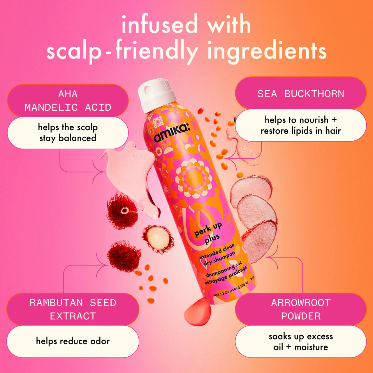 perk up plus extended clean dry shampoo