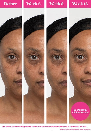 GrandeBROW 2-In-1 Tinted Brow Gel + Brow Enhancing Serum