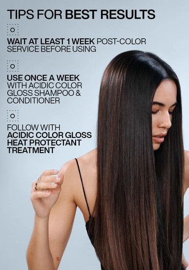 Acidic Color Gloss Activated Glass Gloss Treatment