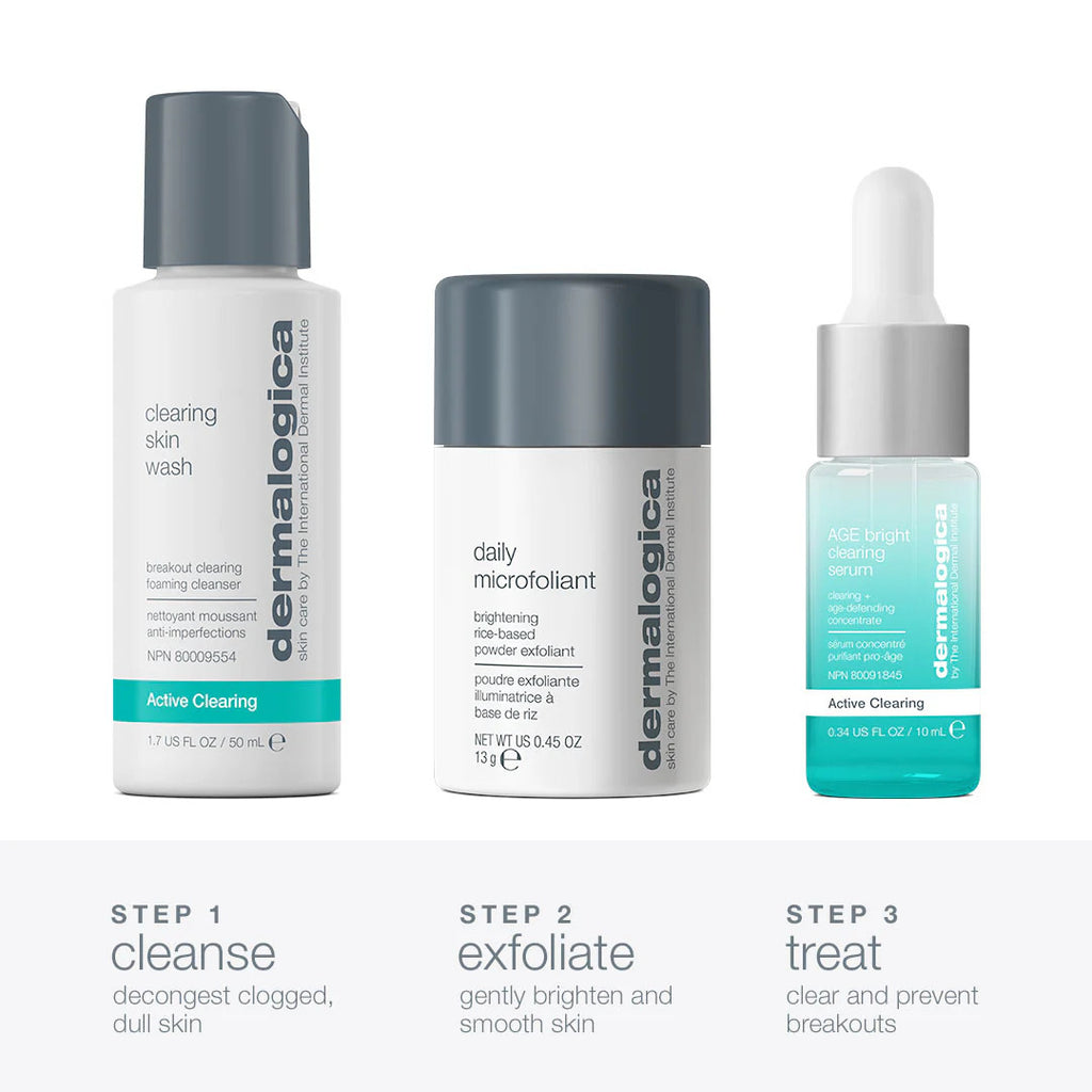clear + brighten kit