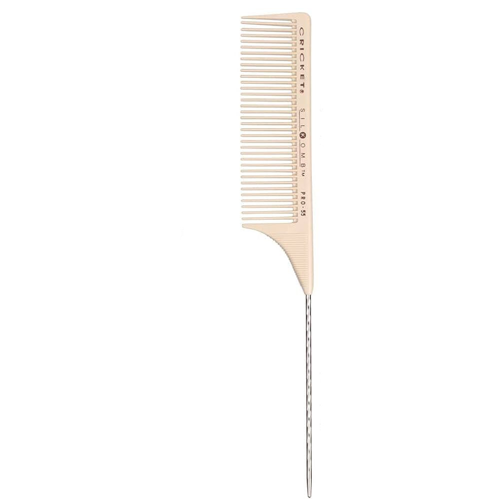 Silkomb Pro-55 Wide Toothed Rattail Comb