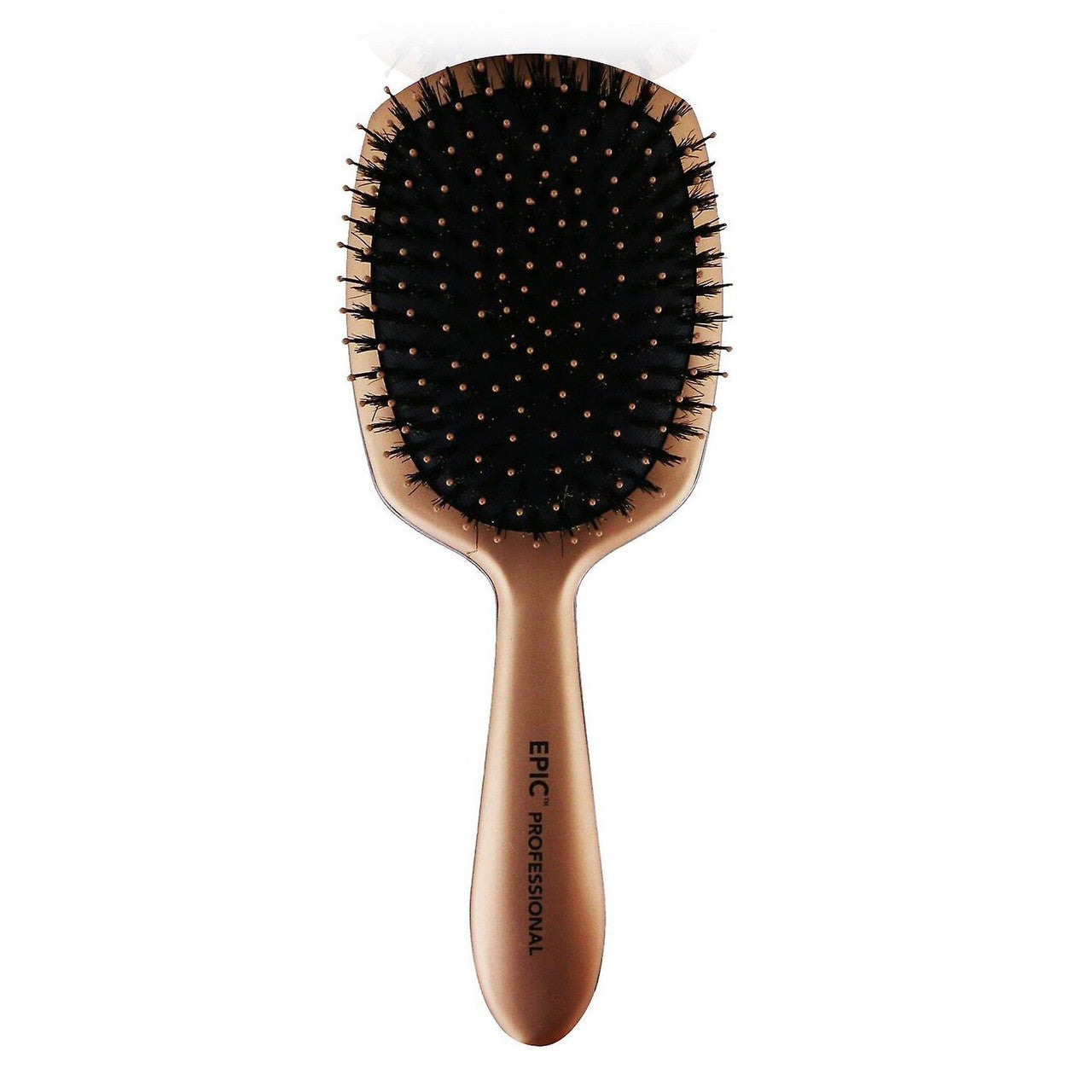 Epic Professional Shine Enhancer Deluxe Boar Bristle Brush Rose Gold