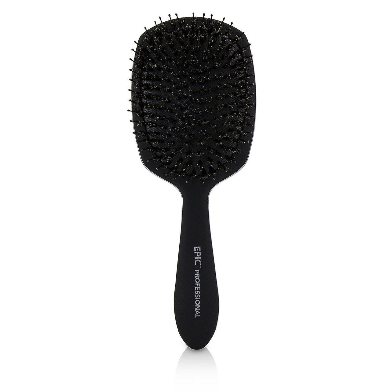 Epic Professional Shine Enhancer Deluxe Boar Bristle Brush Black