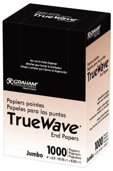True Wave Jumbo End Papers - 1000 ct.