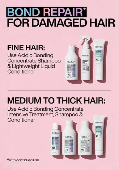 Acidic Bonding Concentrate Lightweight Liquid Conditioner for Damaged, Fine Hair