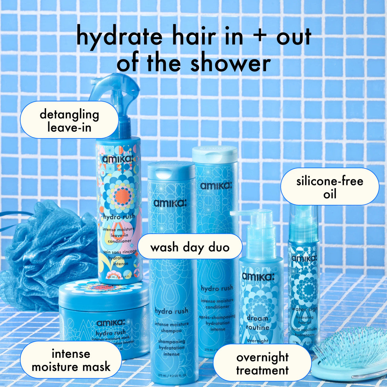 hydro rush intense moisture shampoo