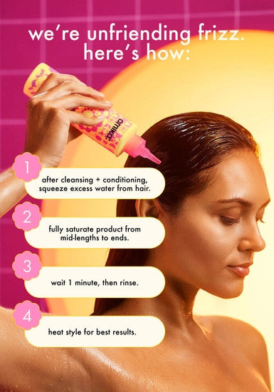 smooth over frizz-fighting treatment