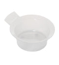 Framcolor Plastic Mixing Bowl Clear