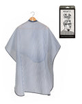 Solid Classic Pin Stripe Barber Cape