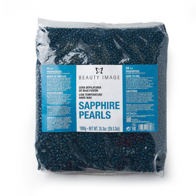 Sapphire Hard Wax Beads