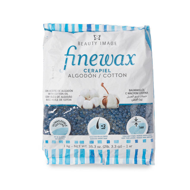 Cotton Blue Hard Wax Beads