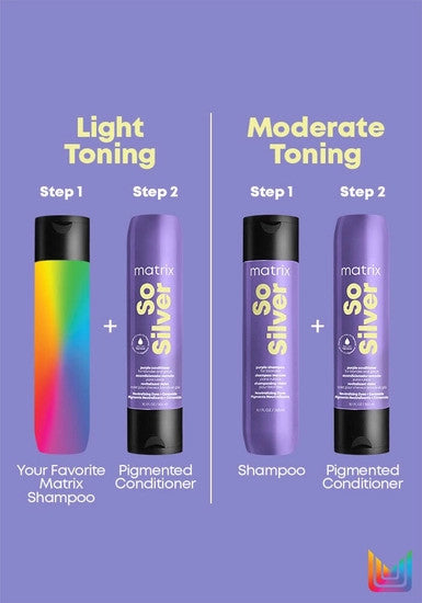 So Silver Purple Shampoo for Blonde and Silver Hair