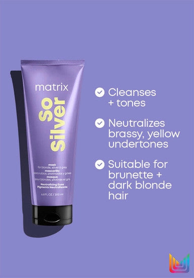 So Silver Triple Power Toning Mask for Blonde and Silver Hair