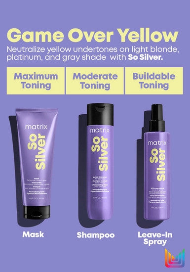 So Silver Triple Power Toning Mask for Blonde and Silver Hair